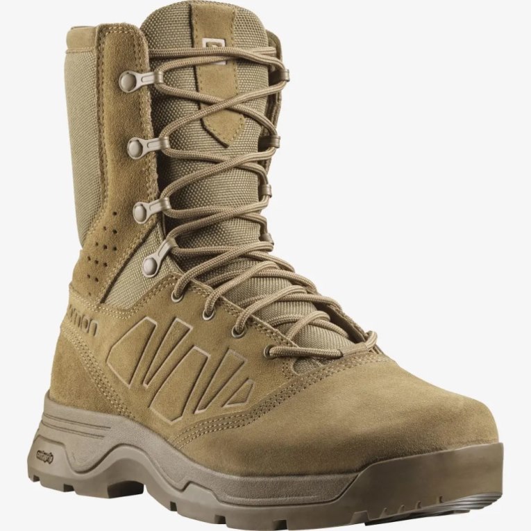 Brown Salomon Guardian Men's Tactical Boots | IE JO4785